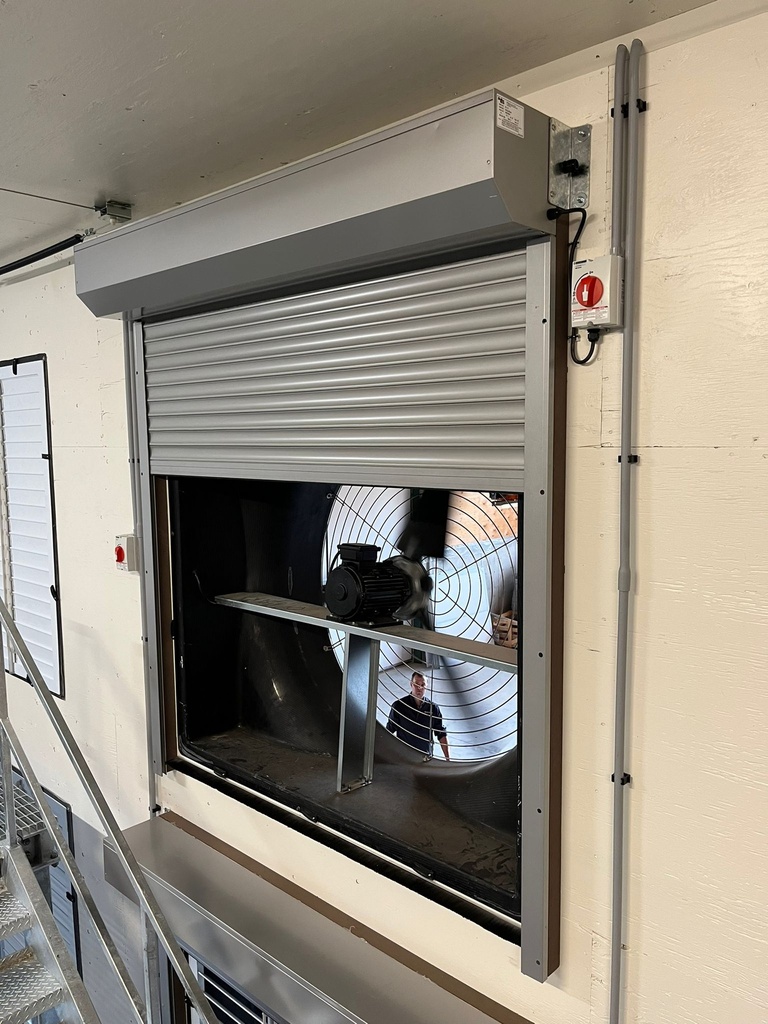 Rolling Shutter 72in Insulated with Guard 120v 1ph