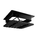 Ceiling Inlet 1650 Actuated Single Door PU Foam Black