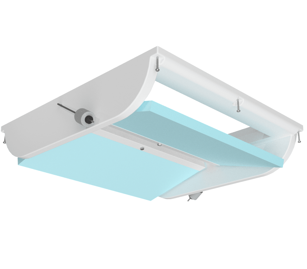 Ceiling Inlet 2000 Counter Weight Double Foamboard Door