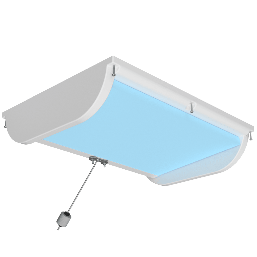 Ceiling Inlet 1200 Gravity, Poly Housing, Foam Board Single Door