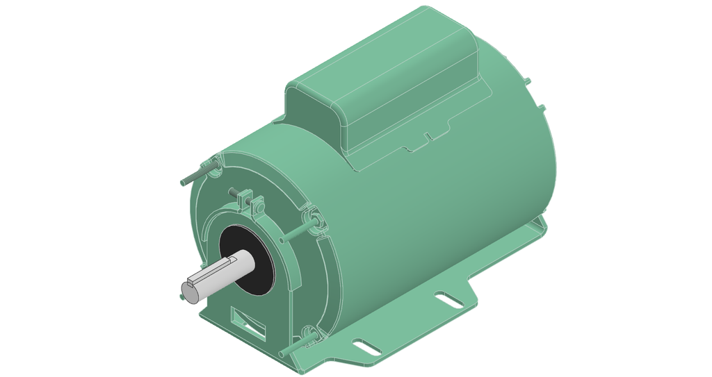 Motor - FHP 1/2hp 1ph 115/230v 1060rpm L-846