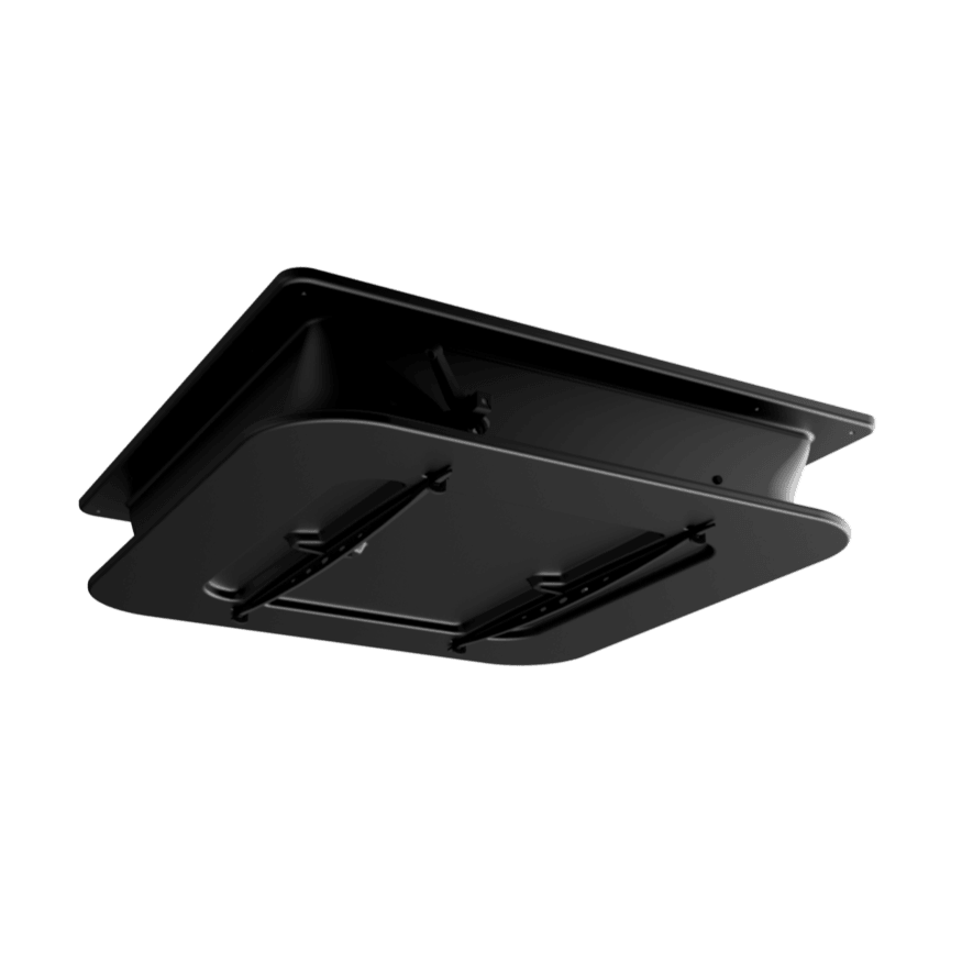 AC Ceiling Inlet 1650 Actuated Single Door PU Foam Black