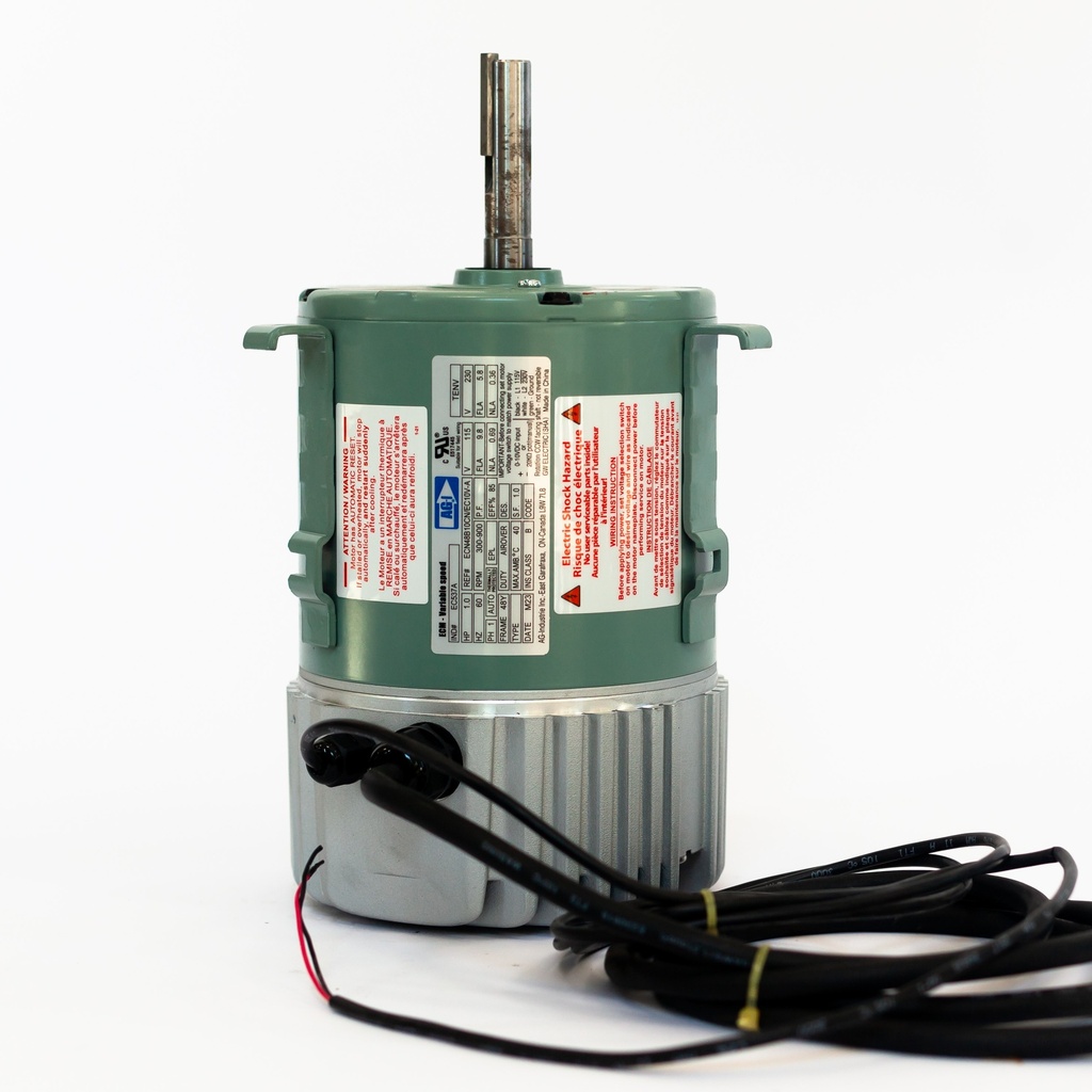 Motor - AGI 1/2hp ECM 1650rpm 115/230v TEAO 48 Auto 3 BKT