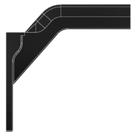 Motor Mount Arm Multifan 16in