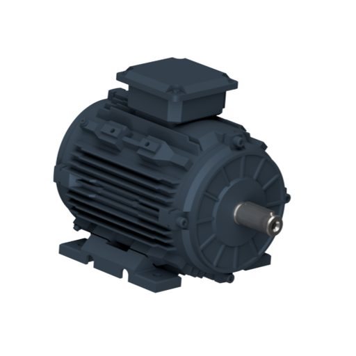 [BA51579] Motor - Techtop 3hp (2.2kw) 1ph 230volt IE1 TEFC Thermally Protected, IEC Frame T100L1-4 B3