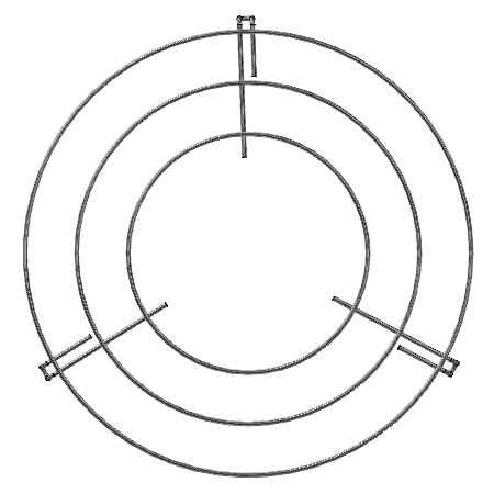 [FG-18-3CO-SS] Wire Guard Stainless Steel - 18in x 2in x 3P CO